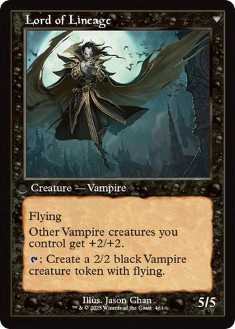 Bloodline Keeper // Lord of Lineage (Retro Frame) [Innistrad Remastered] Magic: The Gathering
