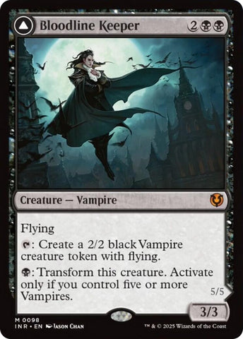 Bloodline Keeper // Lord of Lineage [Innistrad Remastered] Magic: The Gathering