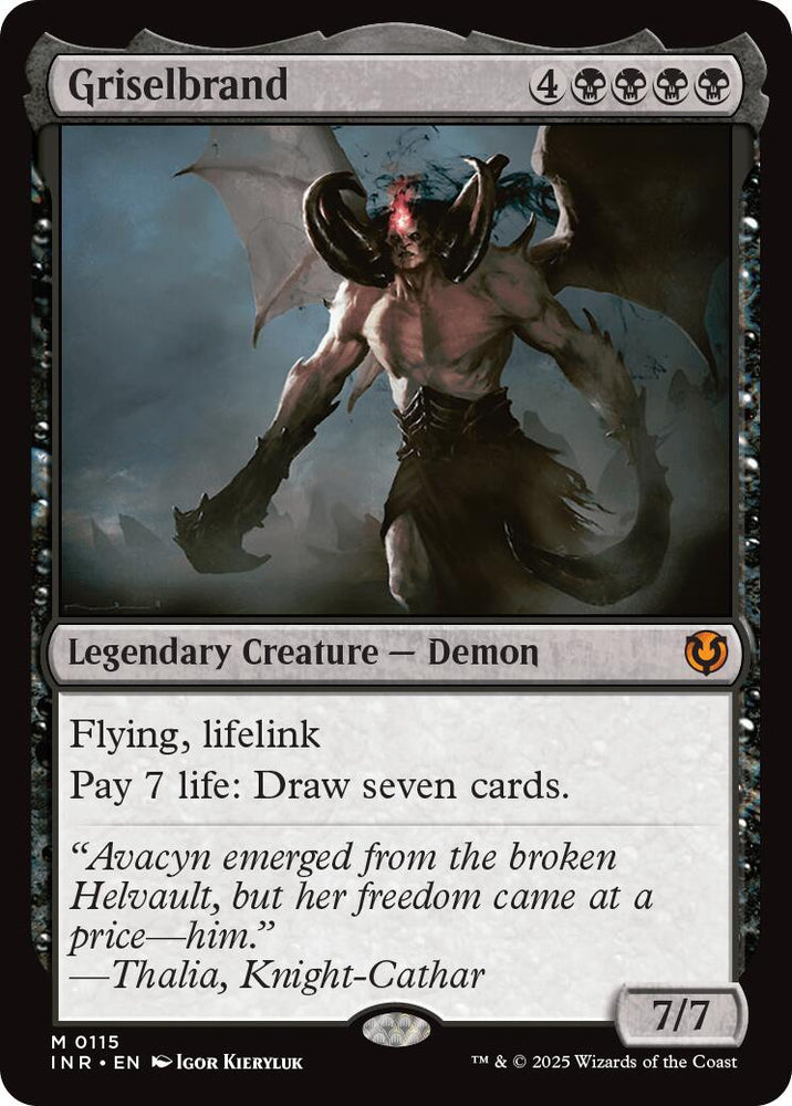 Griselbrand [Innistrad Remastered] Magic: The Gathering