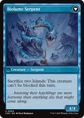 Biolume Egg // Biolume Serpent [Innistrad Remastered] Magic: The Gathering