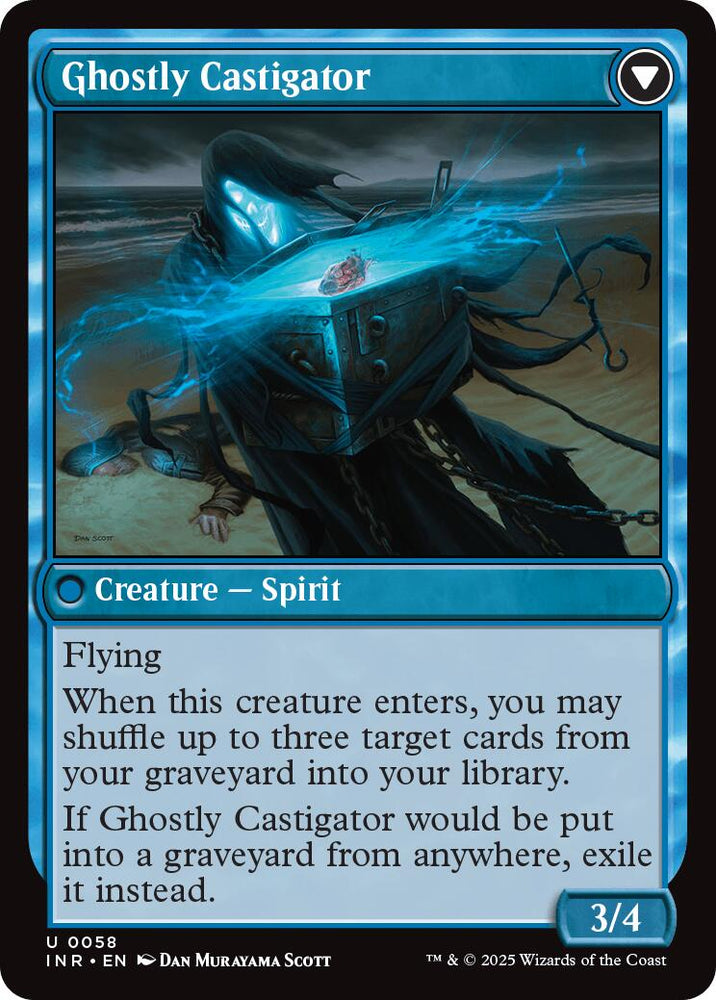 Covetous Castaway // Ghostly Castigator [Innistrad Remastered] Magic: The Gathering