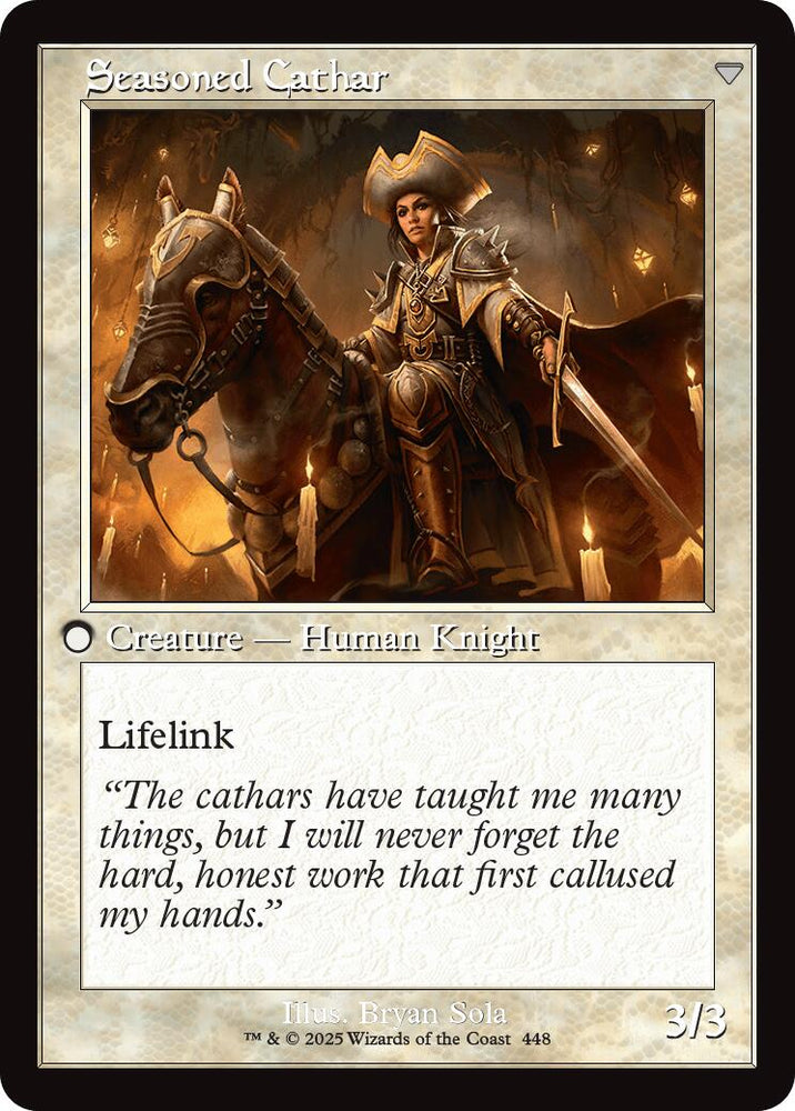 Ambitious Farmhand // Seasoned Cathar (Retro Frame) [Innistrad Remastered] Magic: The Gathering