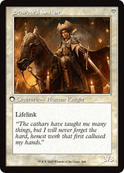 Ambitious Farmhand // Seasoned Cathar (Retro Frame) [Innistrad Remastered] Magic: The Gathering