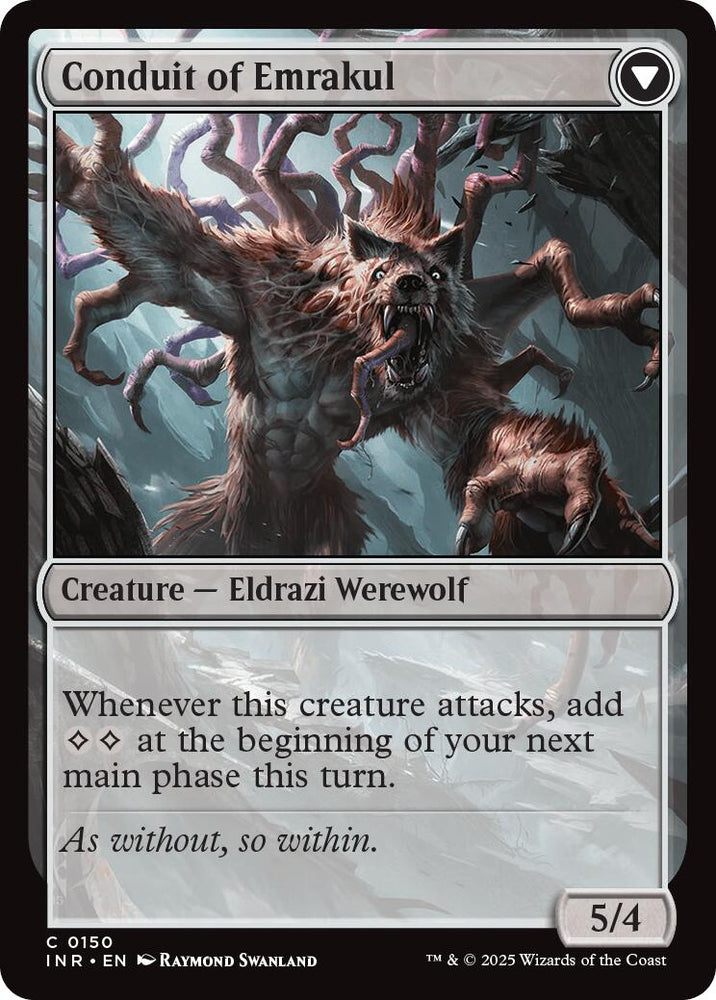 Conduit of Storms // Conduit of Emrakul [Innistrad Remastered] Magic: The Gathering
