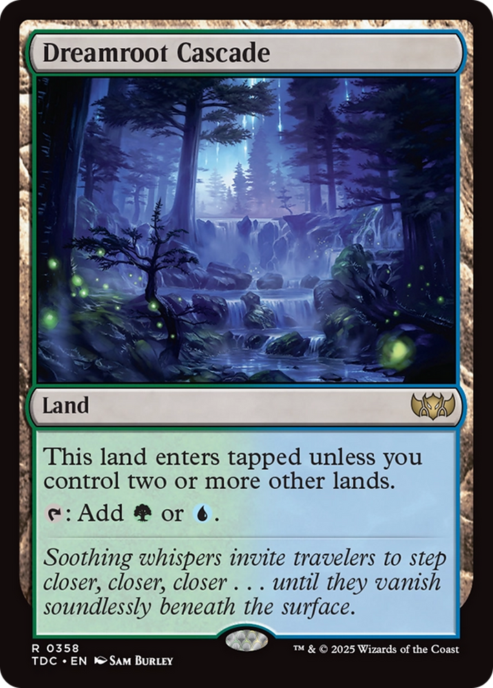 Dreamroot Cascade [Tarkir: Dragonstorm Commander] Magic: The Gathering