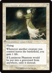 Lunarch Veteran // Luminous Phantom (Retro Frame) [Innistrad Remastered] Magic: The Gathering