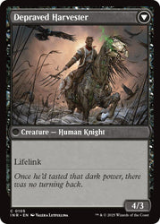 Desperate Farmer // Depraved Harvester [Innistrad Remastered] Magic: The Gathering