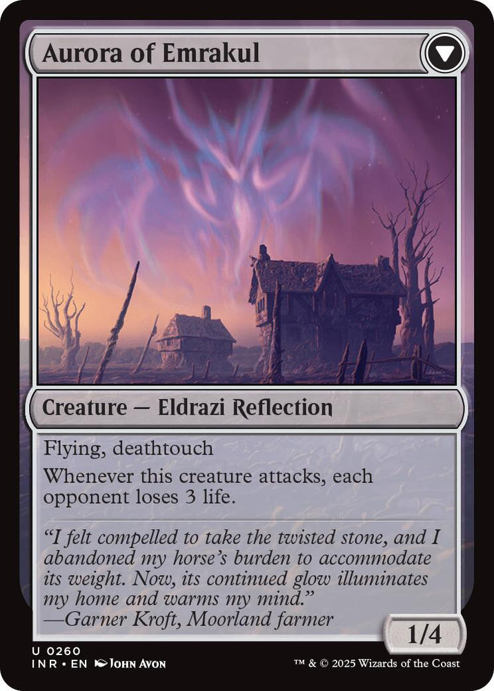 Cryptolith Fragment // Aurora of Emrakul [Innistrad Remastered] Magic: The Gathering