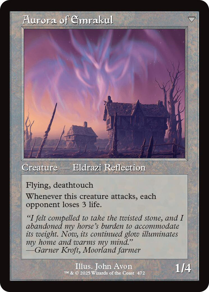 Cryptolith Fragment // Aurora of Emrakul (Retro Frame) [Innistrad Remastered] Magic: The Gathering