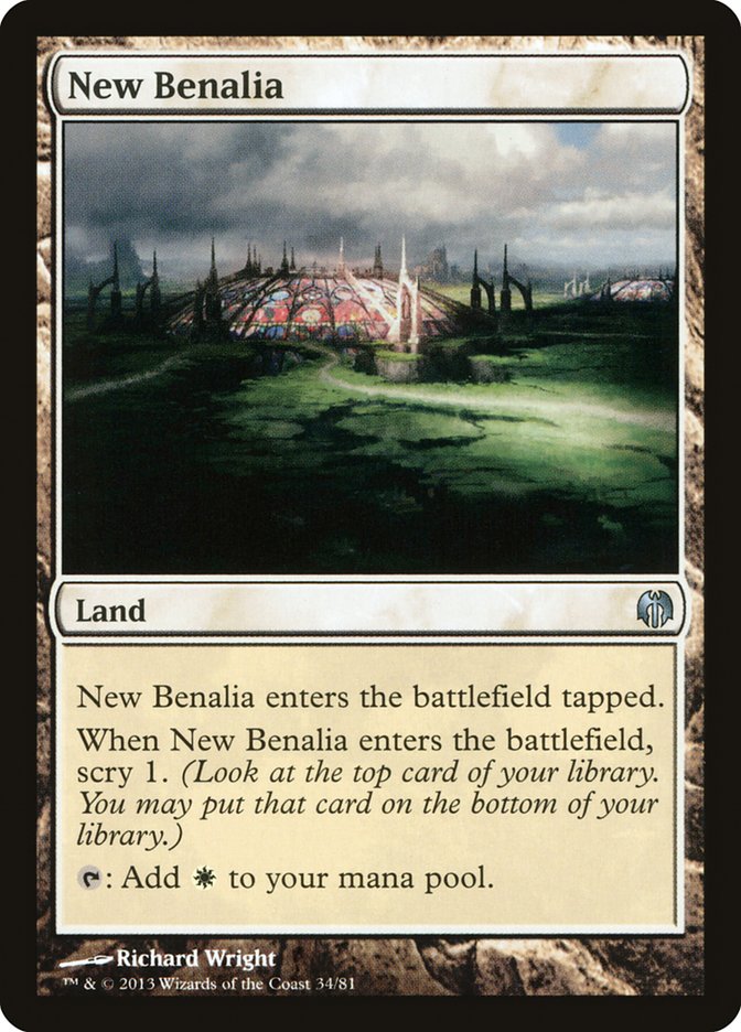 New Benalia [Duel Decks: Heroes vs. Monsters] Magic: The Gathering