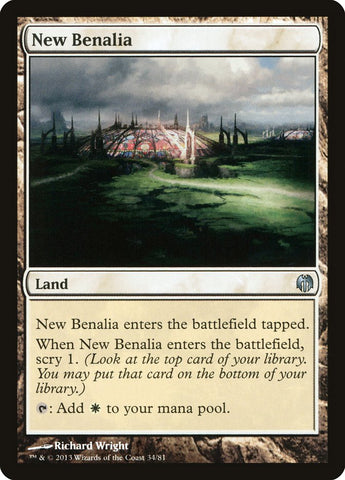 New Benalia [Duel Decks: Heroes vs. Monsters] Magic: The Gathering