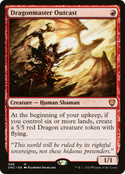 Dragonmaster Outcast [Phyrexia: All Will Be One Commander] Magic: The Gathering