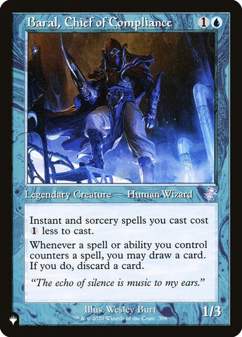 Baral, Chief of Compliance [The List] Magic: The Gathering