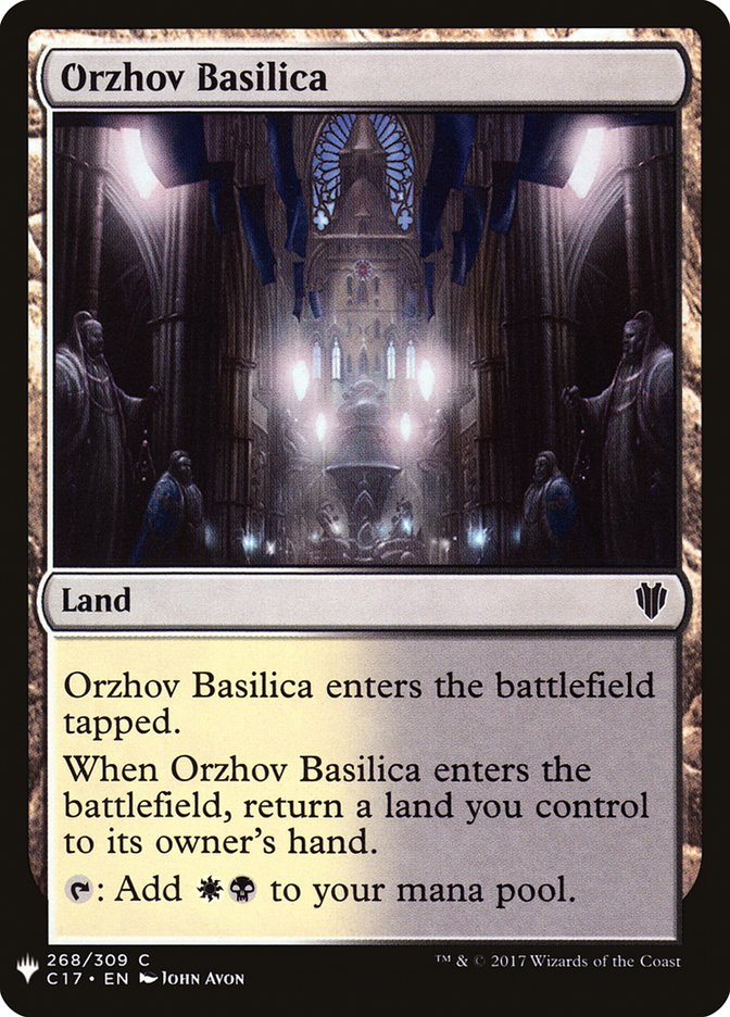 Orzhov Basilica [Mystery Booster] Magic: The Gathering