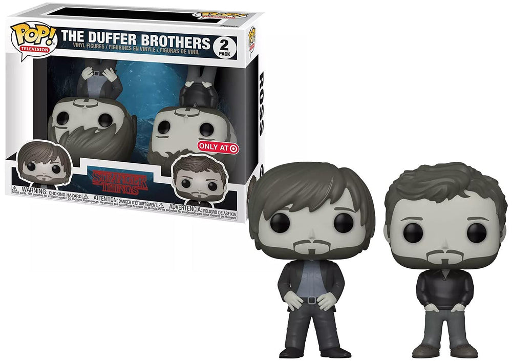 Funko Pop! Television: Stranger Things - The Duffer Brothers (Upside Down) - Target Exclusive Collectible Vinyl Figure - 2 Pack