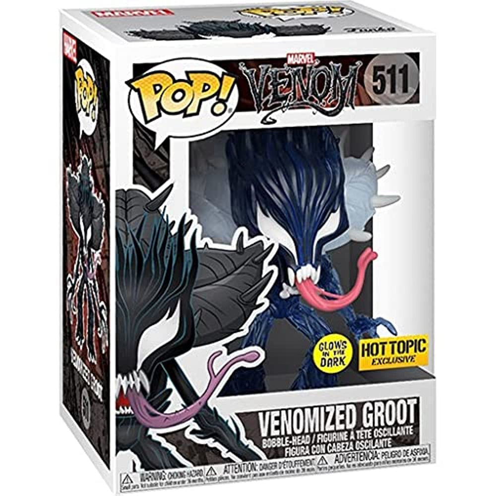POP Funko Marvel Venom Venomized Groot Glow in The Dark Exclusive FUNKO