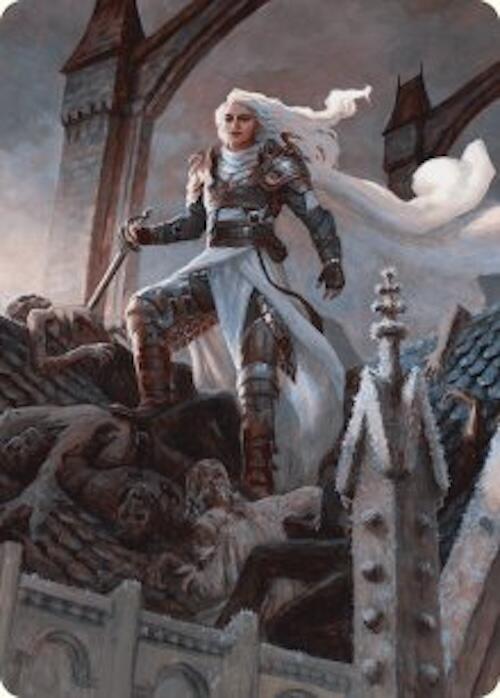 Thalia, Heretic Cathar Art Card [Innistrad Remastered Art Series] Magic: The Gathering