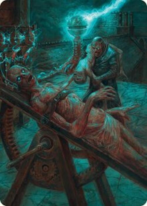 Rooftop Storm Art Card [Innistrad Remastered Art Series] Magic: The Gathering