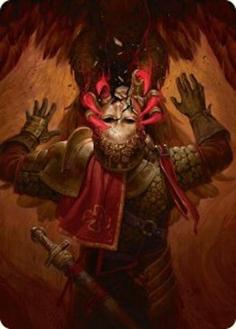 Abrade Art Card [Innistrad Remastered Art Series] Magic: The Gathering