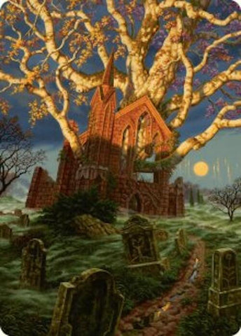 Abundant Growth Art Card [Innistrad Remastered Art Series] Magic: The Gathering