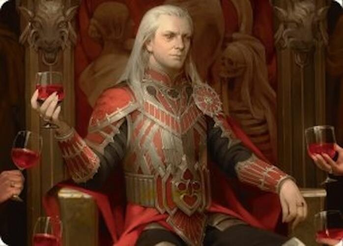 Edgar Markov Art Card [Innistrad Remastered Art Series] Magic: The Gathering