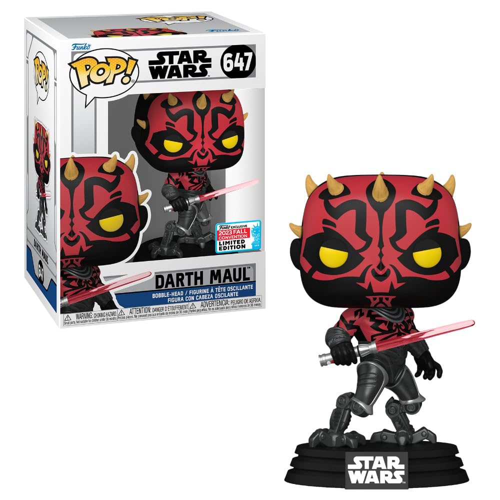 Pop! Star Wars: Darth Maul #657 (NYCC 2023 Shared Exclusive) FUNKO
