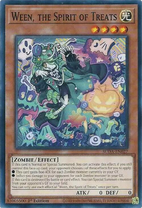 Ween, the Spirit of Treats [SUDA-EN027] Common Yu-Gi-Oh!