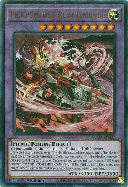 Fiendsmith's Rextremende [SUDA-EN037] Ultra Rare Yu-Gi-Oh!
