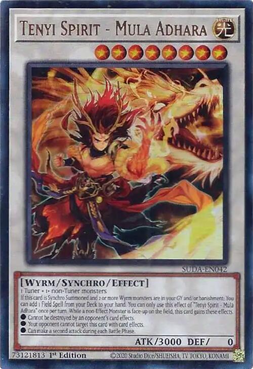 Tenyi Spirit - Mula Adhara [SUDA-EN042] Ultra Rare Yu-Gi-Oh!