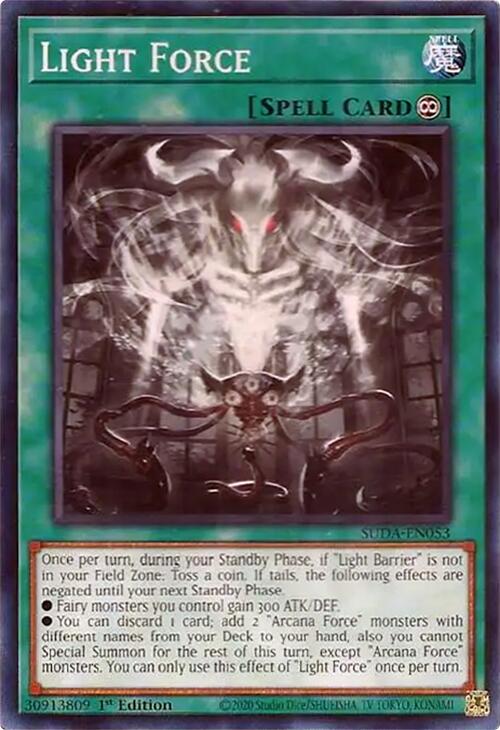 Light Force [SUDA-EN053] Common Yu-Gi-Oh!