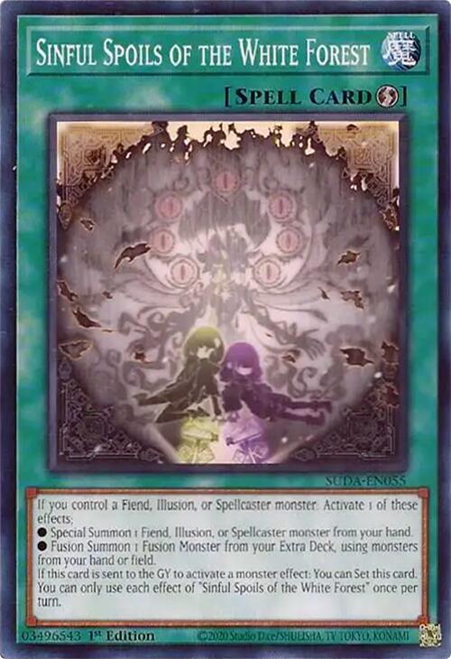 Sinful Spoils of the White Forest [SUDA-EN055] Common Yu-Gi-Oh!