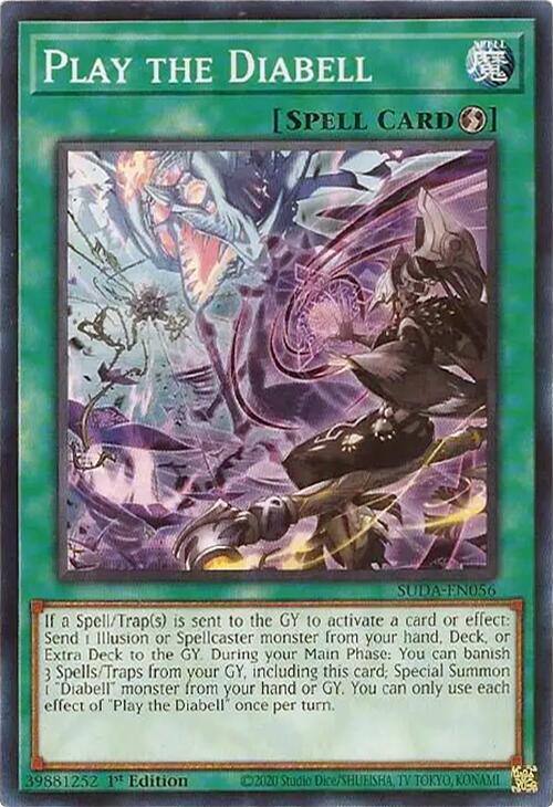Play the Diabell [SUDA-EN056] Common Yu-Gi-Oh!