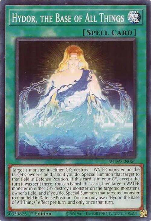Hydor, the Base of All Things [SUDA-EN064] Common Yu-Gi-Oh!