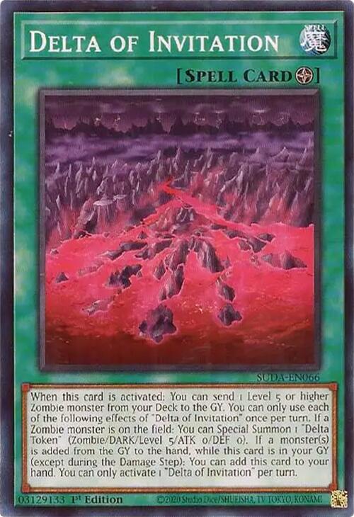 Delta of Invitation [SUDA-EN066] Common Yu-Gi-Oh!
