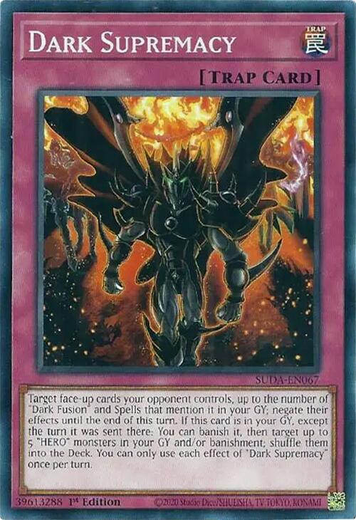 Dark Supremacy [SUDA-EN067] Common Yu-Gi-Oh!