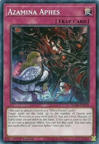 Azamina Aphes [SUDA-EN070] Common Yu-Gi-Oh!
