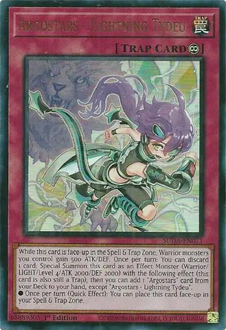 Argostars - Lightning Tydeu [SUDA-EN071] Ultra Rare Yu-Gi-Oh!