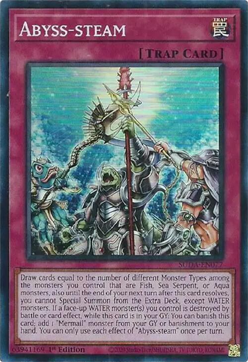 Abyss-steam [SUDA-EN077] Super Rare Yu-Gi-Oh!