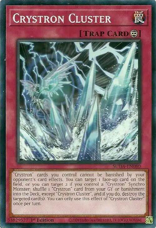 Crystron Cluster [SUDA-EN080] Common Yu-Gi-Oh!