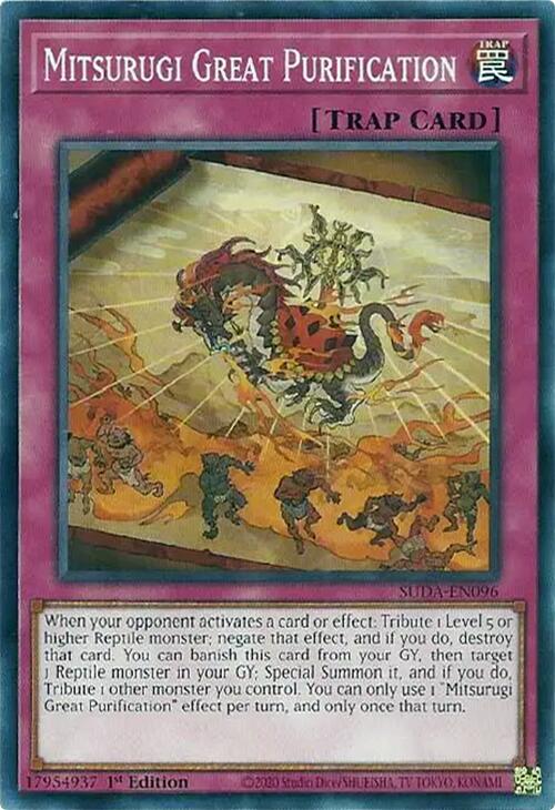 Mitsurugi Great Purification [SUDA-EN096] Common Yu-Gi-Oh!
