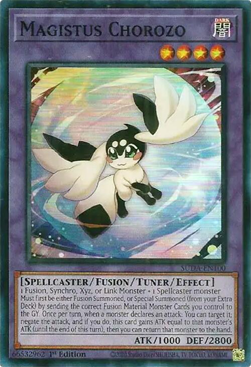 Magistus Chorozo [SUDA-EN100] Super Rare Yu-Gi-Oh!
