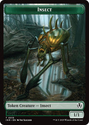 Insect // Spider Double-Sided Token [Innistrad Remastered Tokens] Magic: The Gathering
