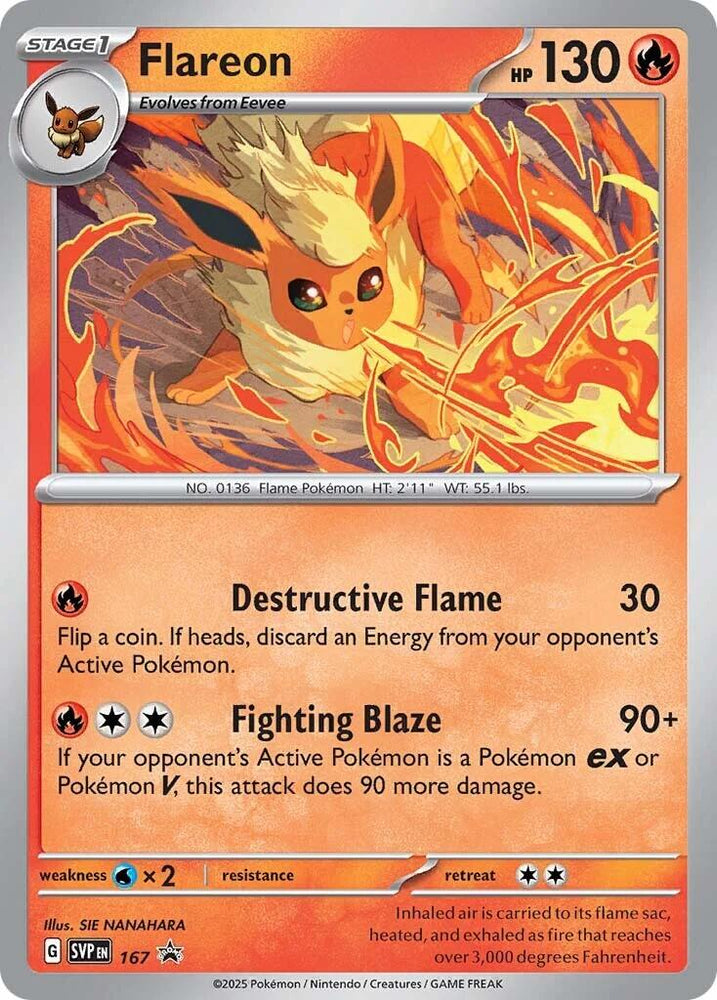 Flareon (SVP167) [Scarlet & Violet: Black Star Promos] Pokémon