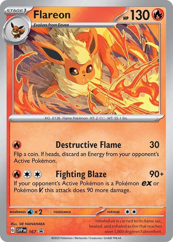 Flareon (SVP167) [Scarlet & Violet: Black Star Promos] Pokémon