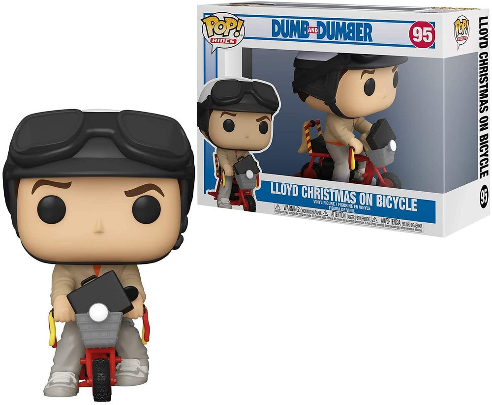 Funko Pop! Ride: Dumb & Dumber - Lloyd with Bicycle Vinyl Figure