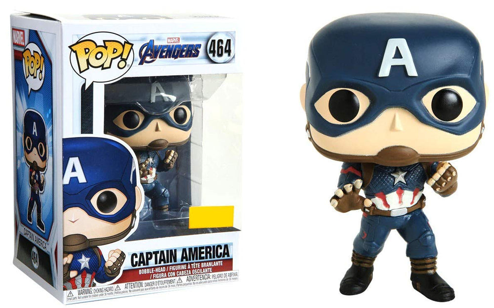 MARVEL AVENGERS: ENDGAME POP! CAPTAIN AMERICA VINYL BOBBLE-HEAD EXCLUSIVE FUNKO