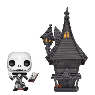 Funko 42599 POP. Vinyl: Town: Nightmare Before Christmas Jack's House W Collectible Figure, Multicolour, us one-Size FUNKO