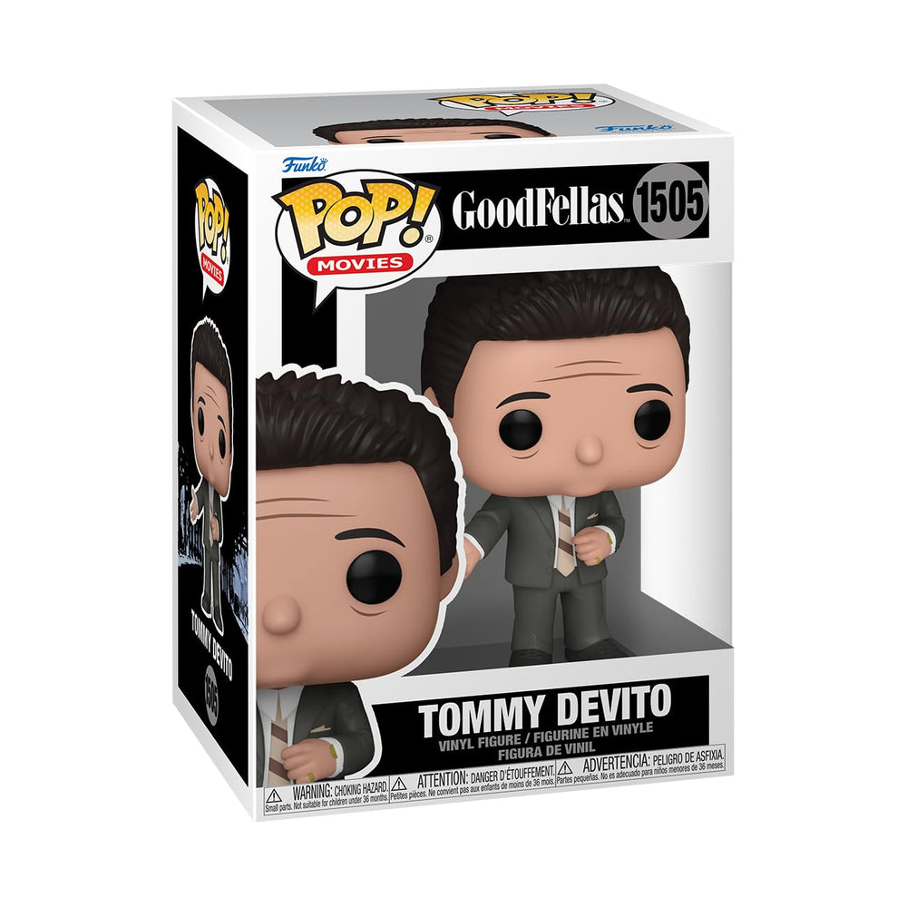 Funko POP! Movies: Goodfellas - Tommy Devito - Goodfellas 1990 - Collectable Vinyl Figure - Gift Idea - Official Merchandise - for Kids & Adults - Movies Fans - Model Figure for Collectors FUNKO