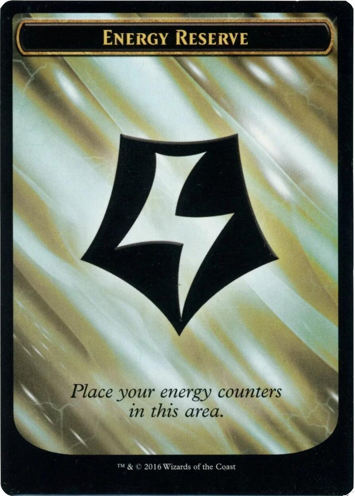 Energy Reserve Token [Aether Revolt Tokens] Magic: The Gathering