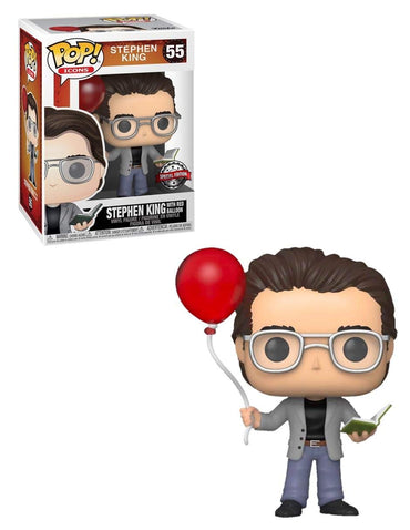 Funko Pop Stephen King with Red Balloon FUNKO